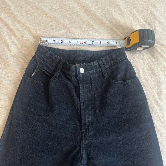 Vintage Black BONGO High Rise Straight Leg Jeans - Picture 6 of 9